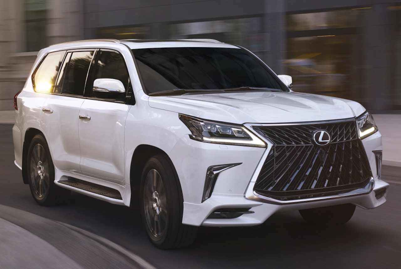 Lexus lx 600 габариты