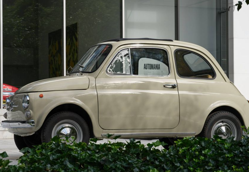 Fiat 500 F z 1968 roku wyjątkowy klasyk w Muzeum Sztuki
